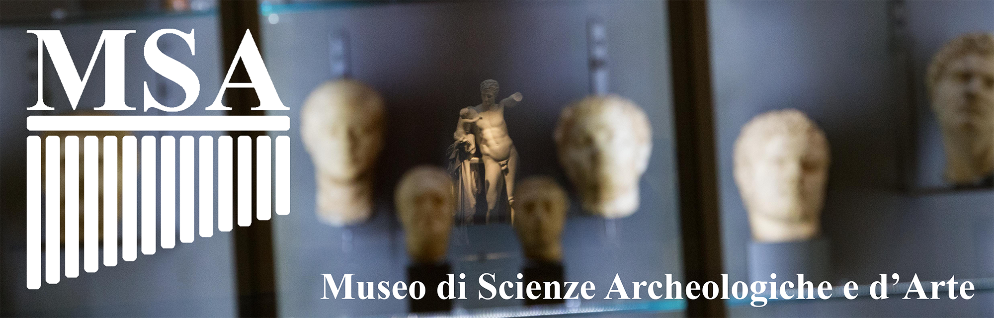 Banner del Museo di Scienze Archeologiche e d'Arte